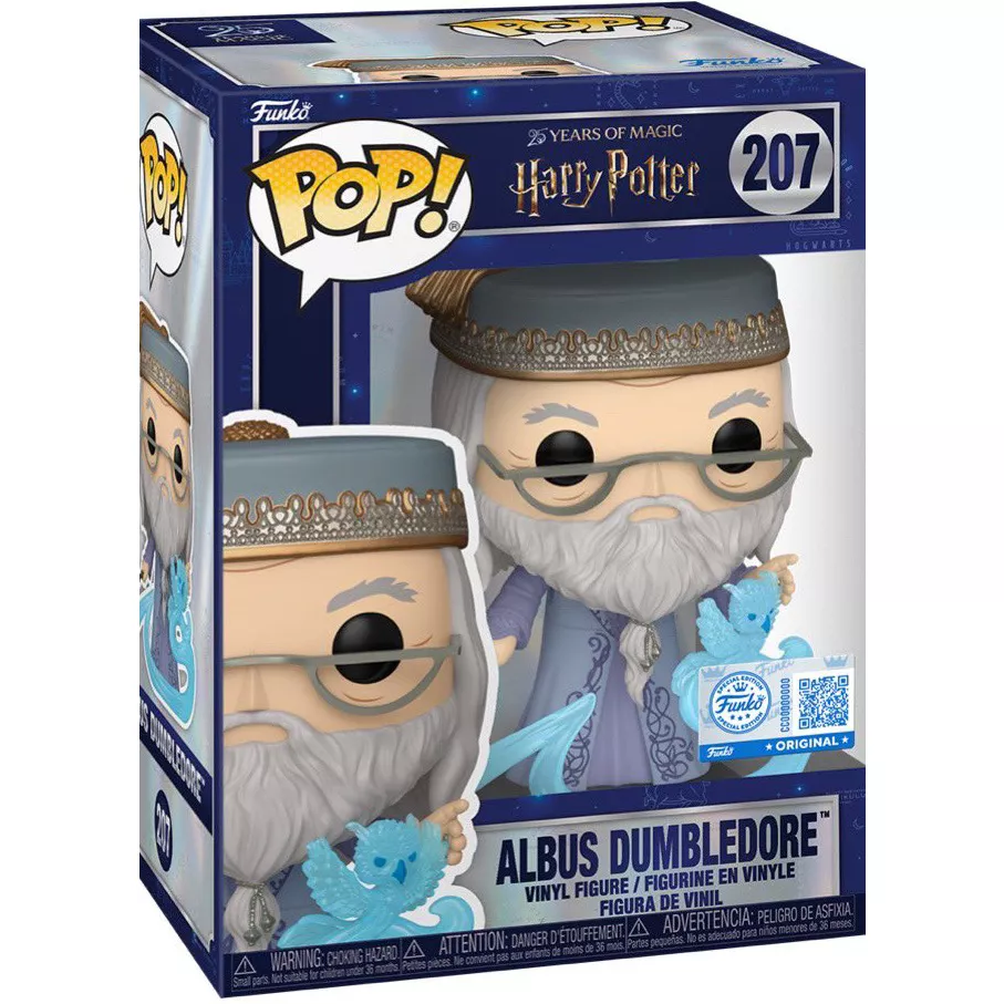 Funko Pop! Albus Dumblefore #207 with Patronus 25 Years of Magic